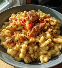 creamy honey pepper chicken mac and cheese recipe