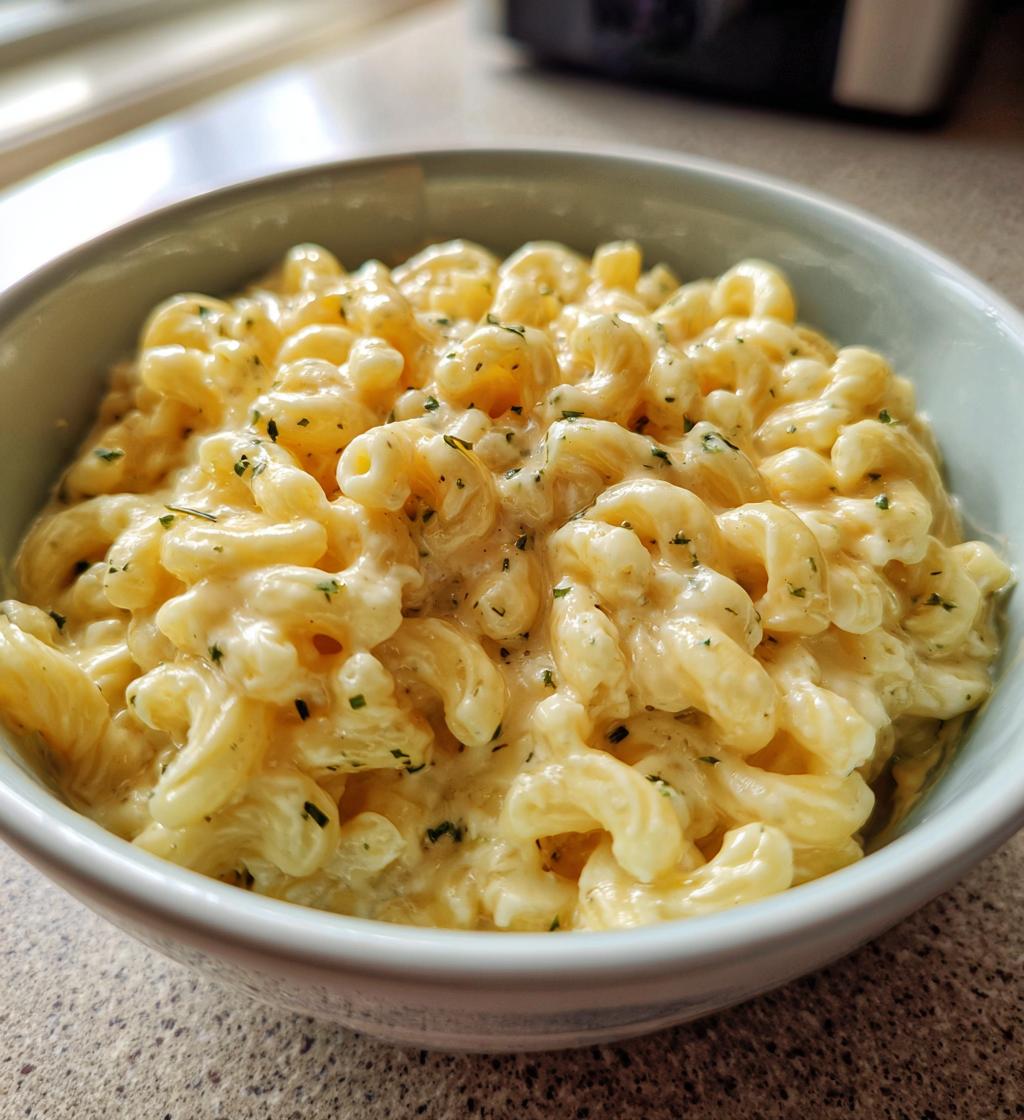 creamy mac and cheese soup
