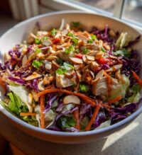 crispy asian chicken salad