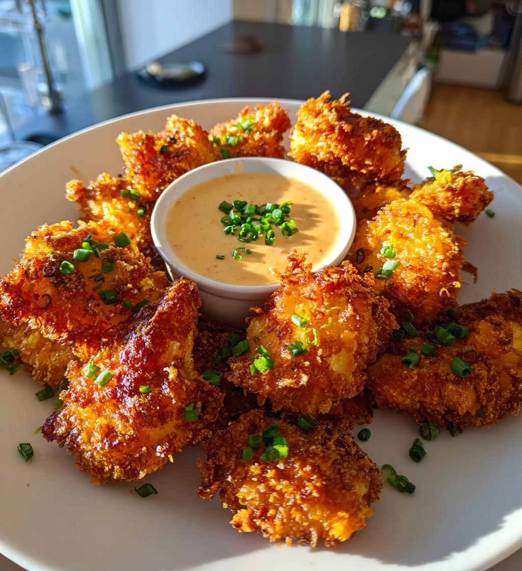 crispy bang bang salmon bites