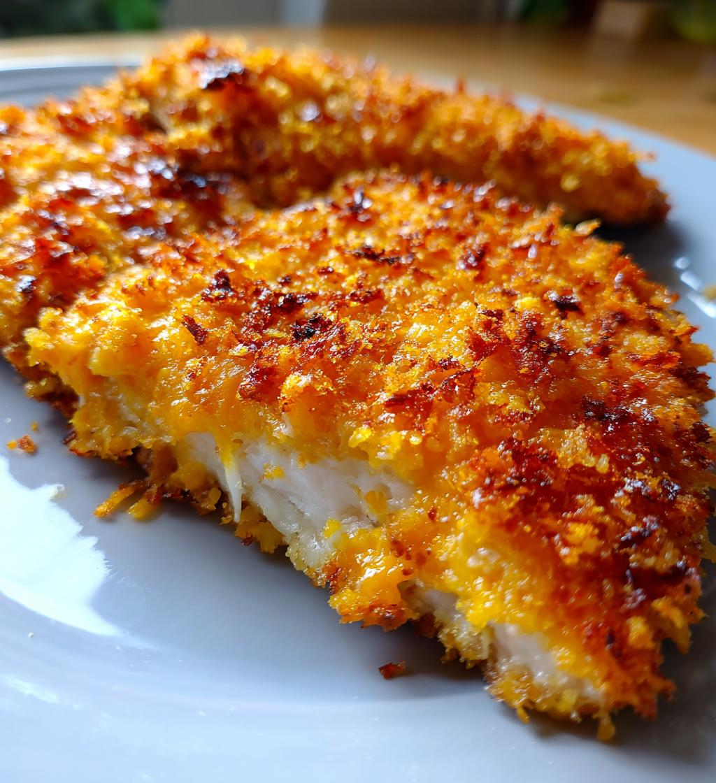 crispy cheddar chicken