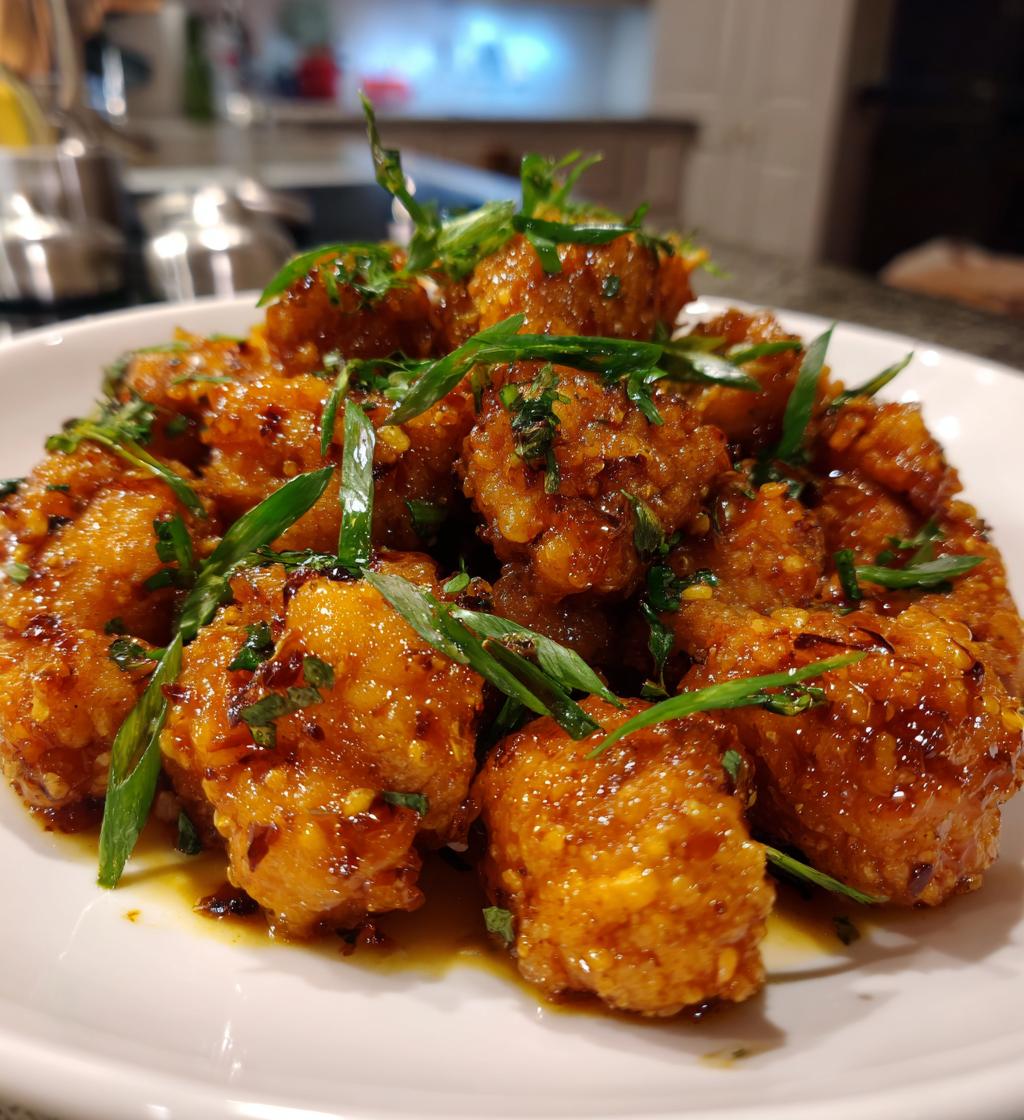 crispy chilli chicken - detail 1
