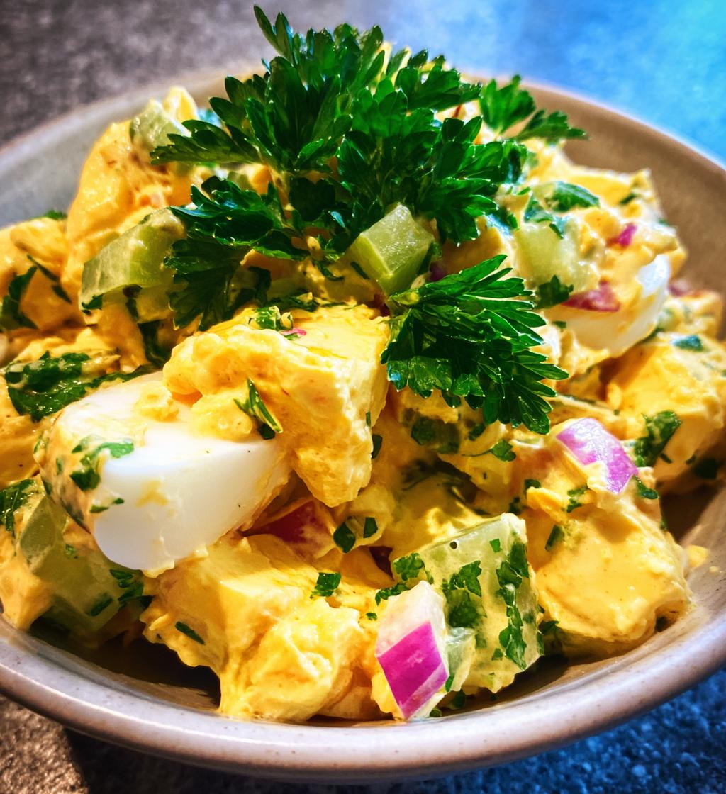 crispy egg salad