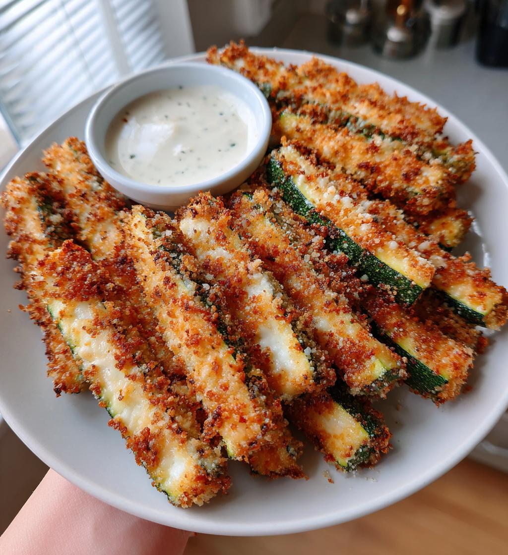 crispy fried zucchini