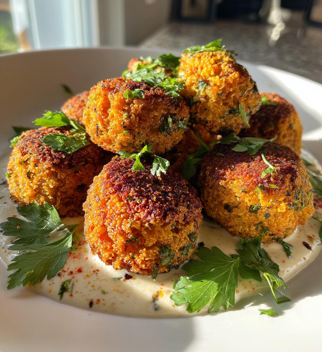 crispy homemade falafel