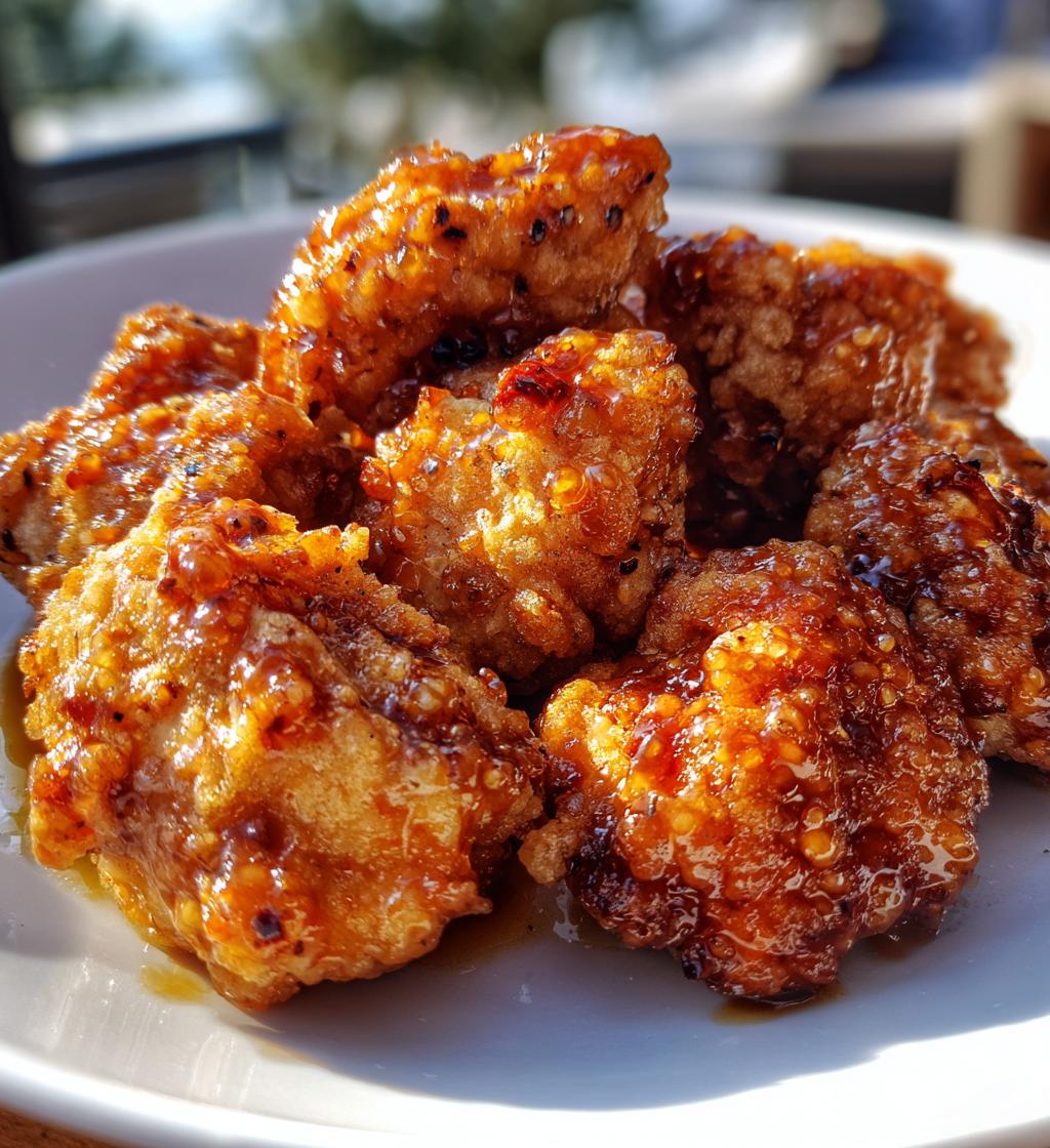 crispy honey chicken