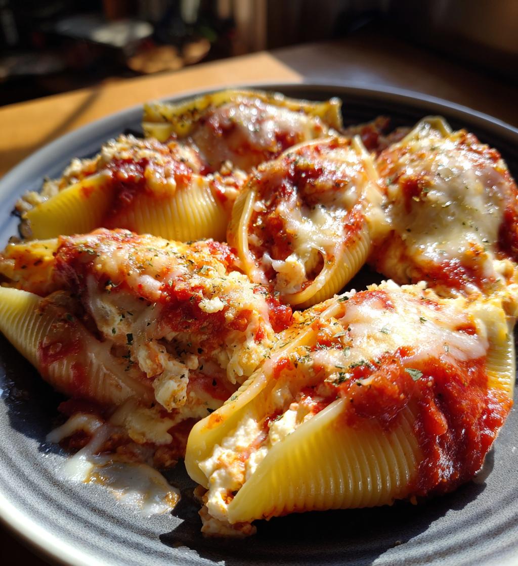 crockpot stuffed shells a comforting cheesy delight - detail 1