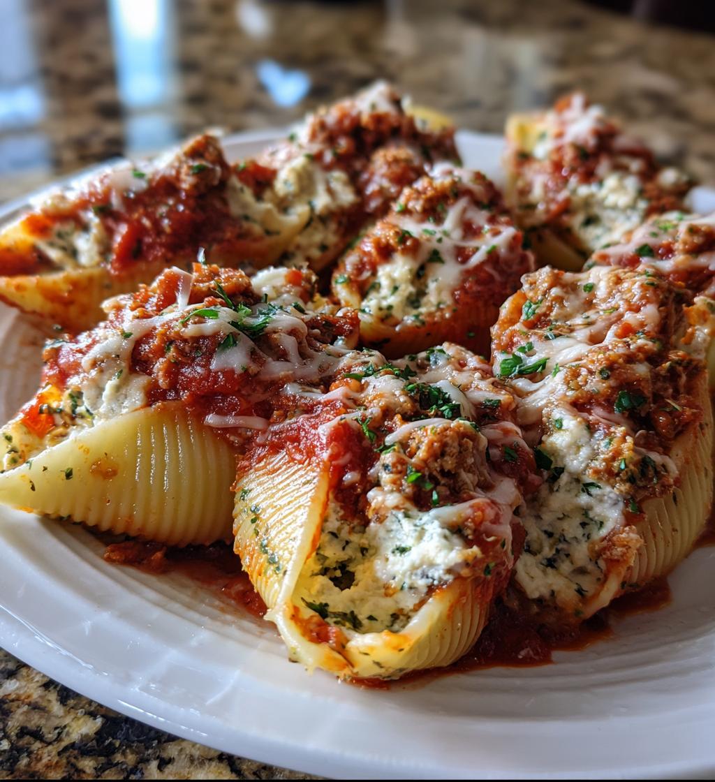 crockpot stuffed shells a comforting cheesy delight