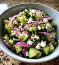 cucumber feta salad