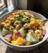 curried chickpea salad