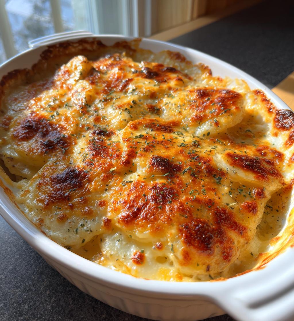 dads creamy cheesy au gratin potatoes - detail 1