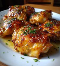 delicious honey mustard chicken thighs recipe