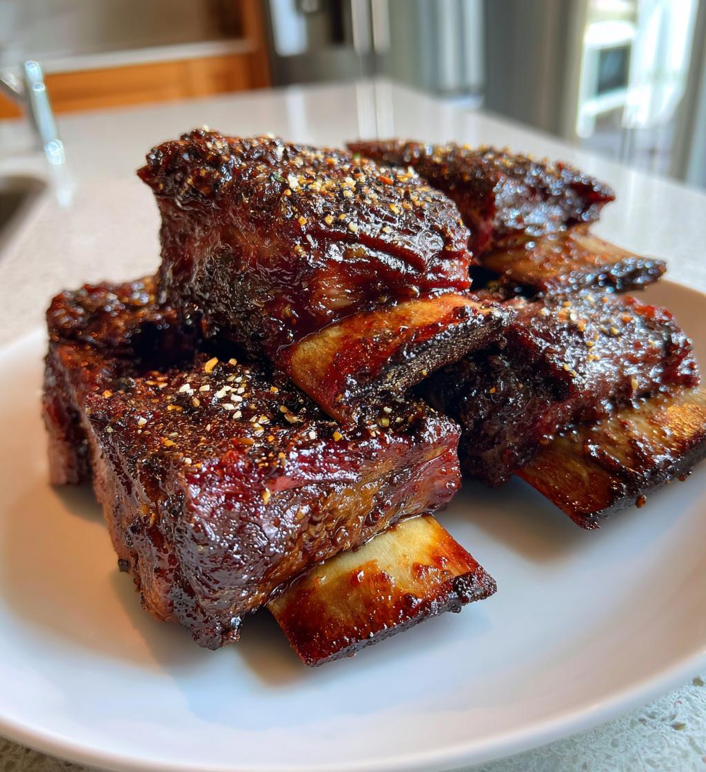 delicious smoked beef short ribs recipe - detail 1