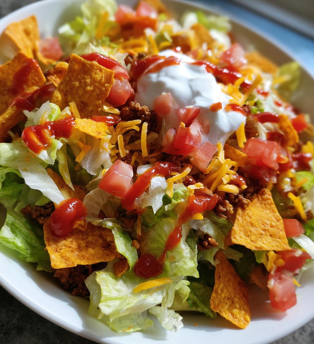 doritos taco salad - detail 1