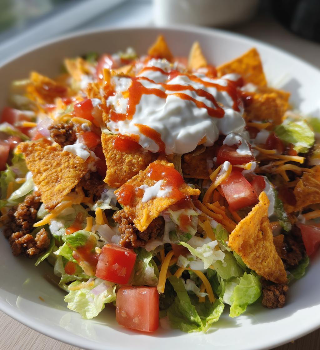 doritos taco salad
