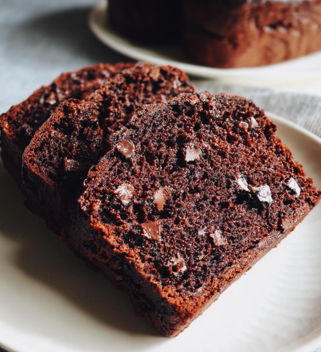 double chocolate banana bread