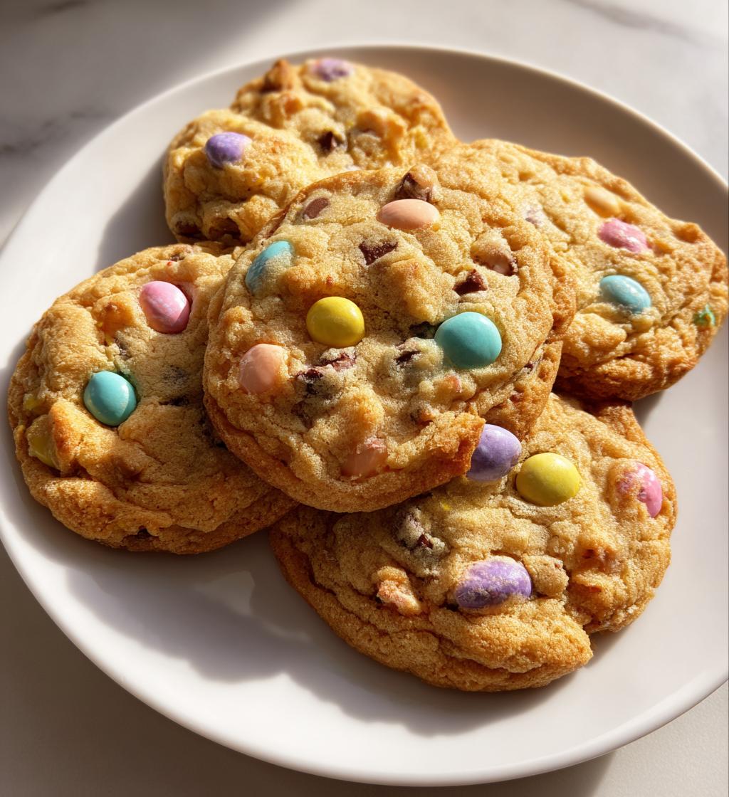 easter chocolate chip cookies