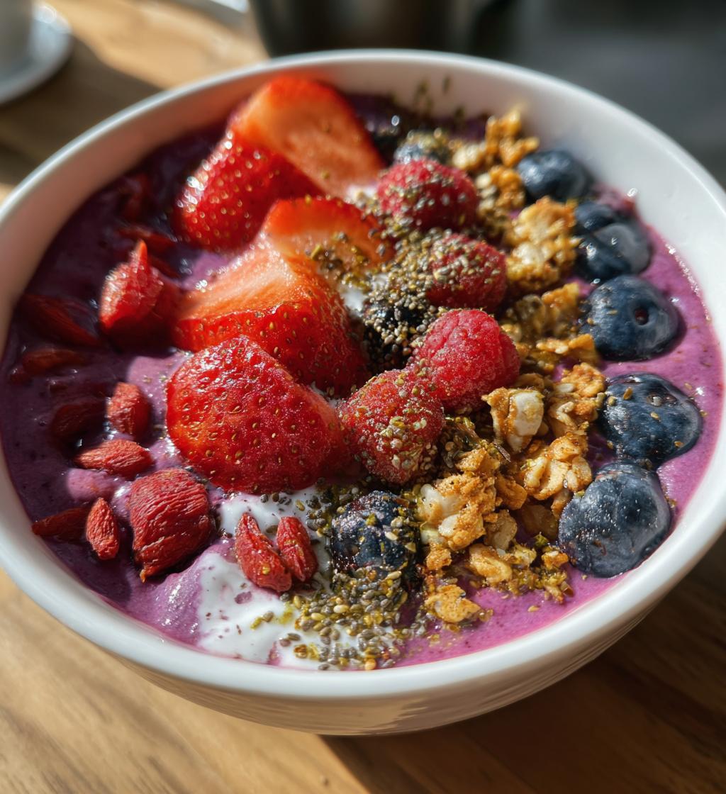 easy acai bowl recipe - detail 1