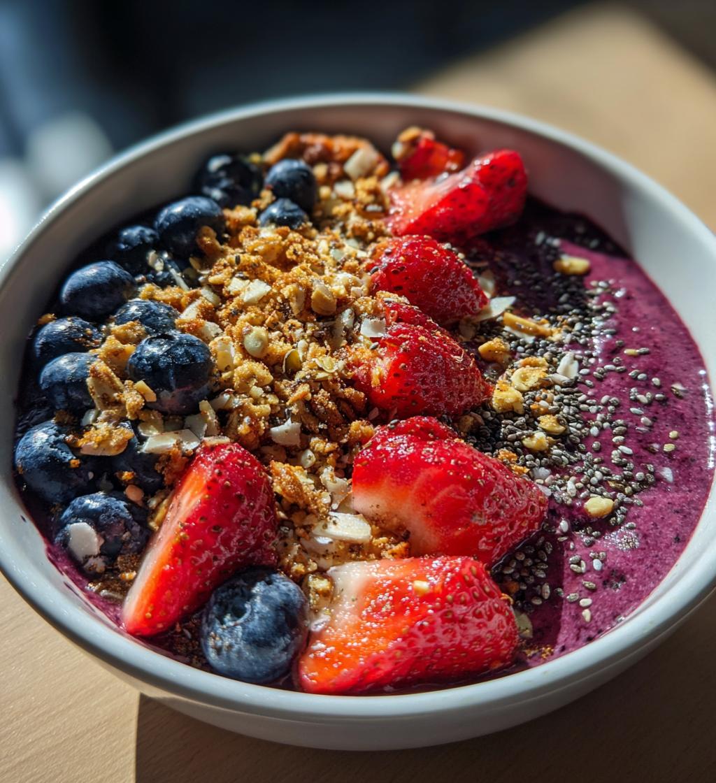 easy acai bowl recipe