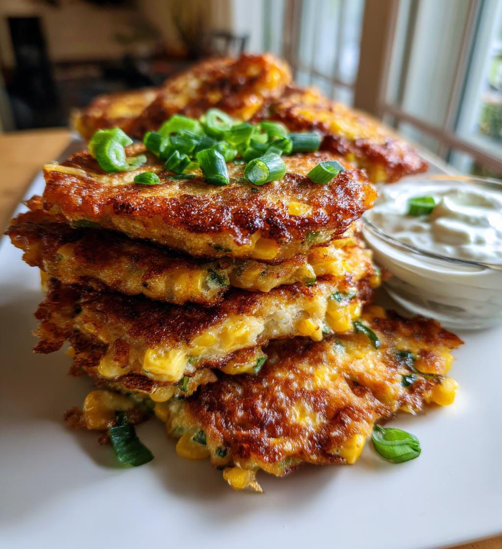 easy and delicious corn fritters - detail 1