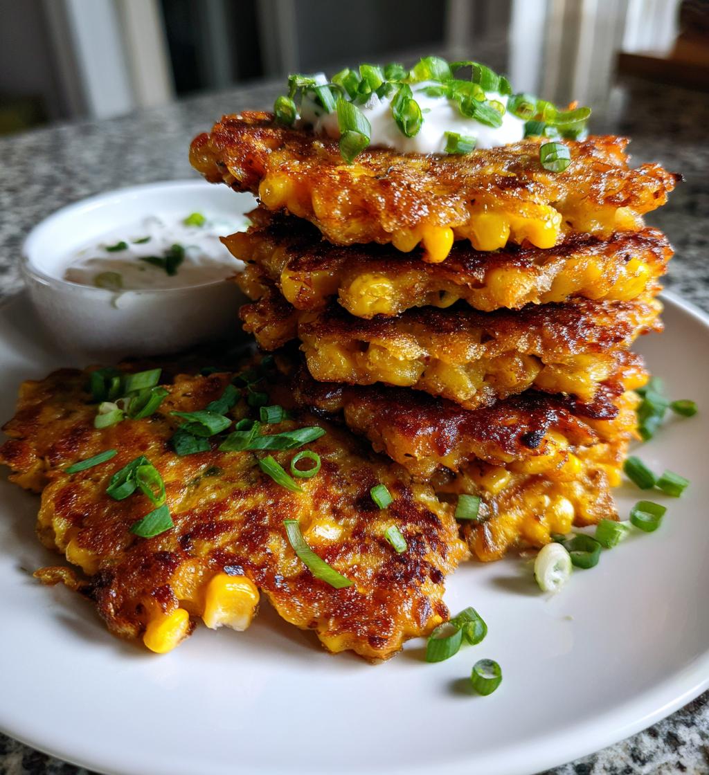 easy and delicious corn fritters