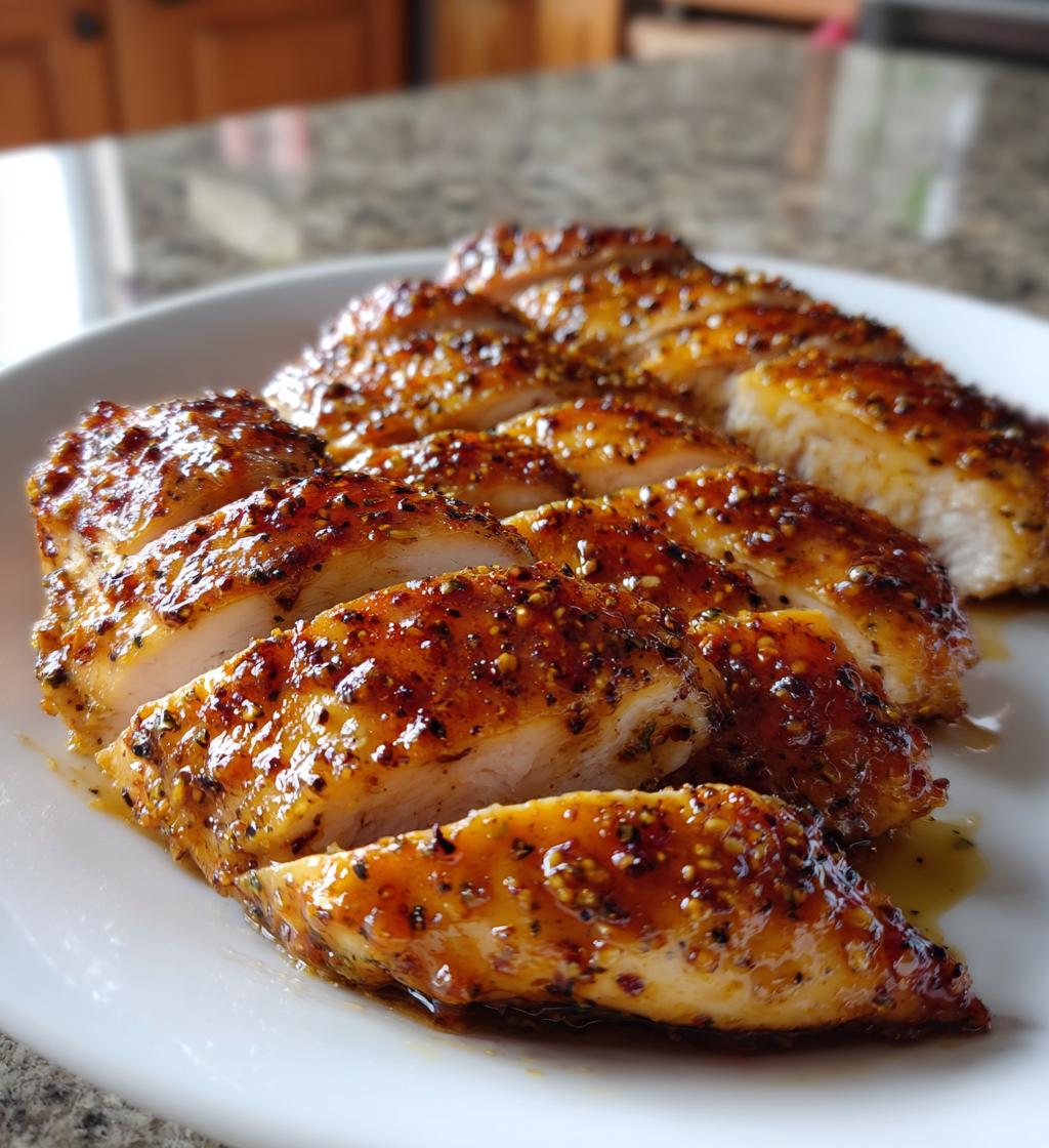 easy baked honey dijon chicken