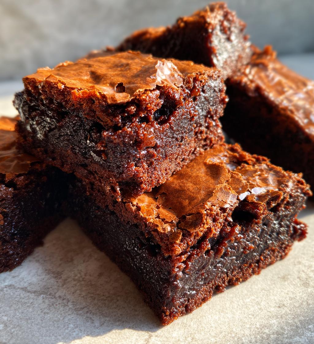 easy brownies - detail 1