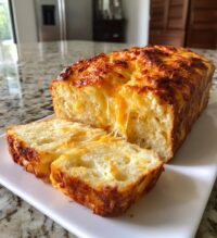 easy cheesy biscuit loaf