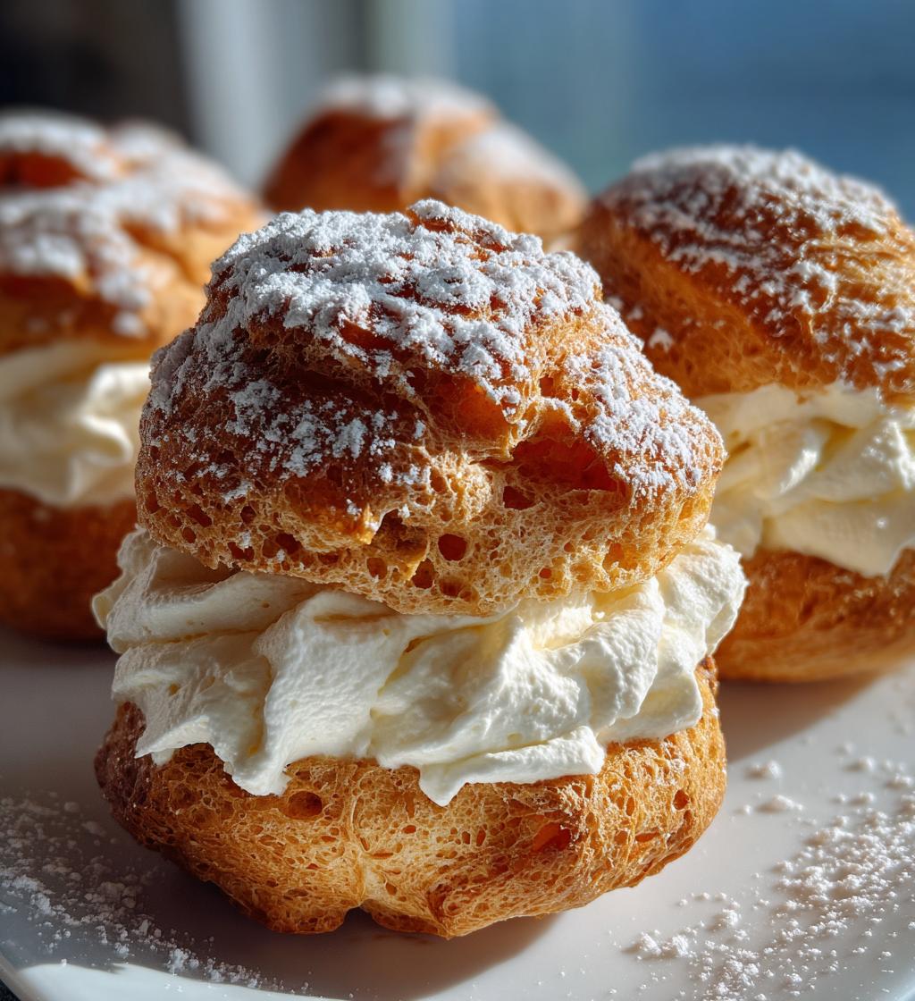 easy cream puff cake - detail 1