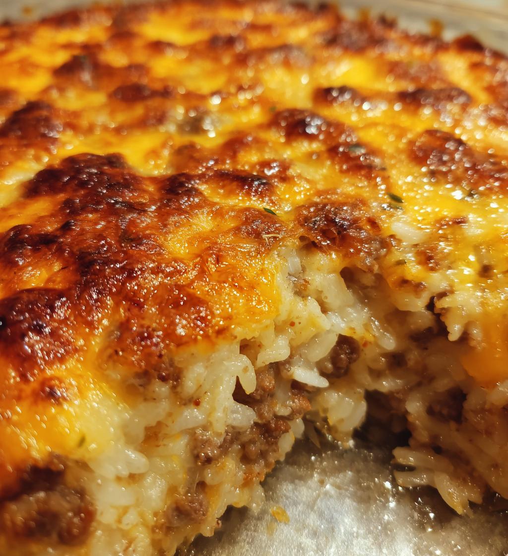 easy french onion beef and rice casserole recipe - detail 1