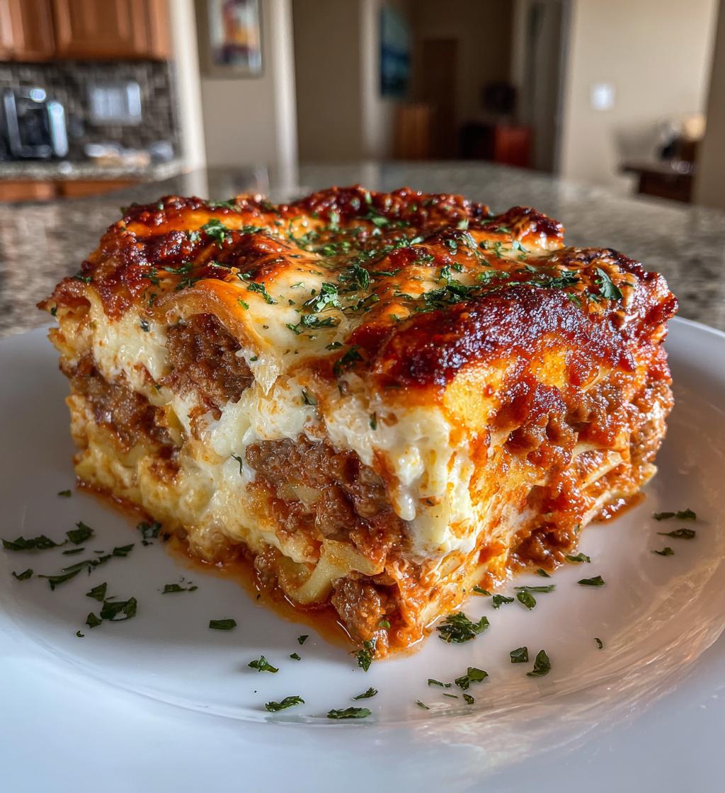 easy homemade lasagna - detail 1
