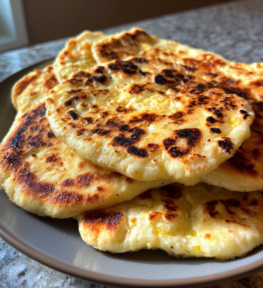 easy homemade naan bread - detail 1