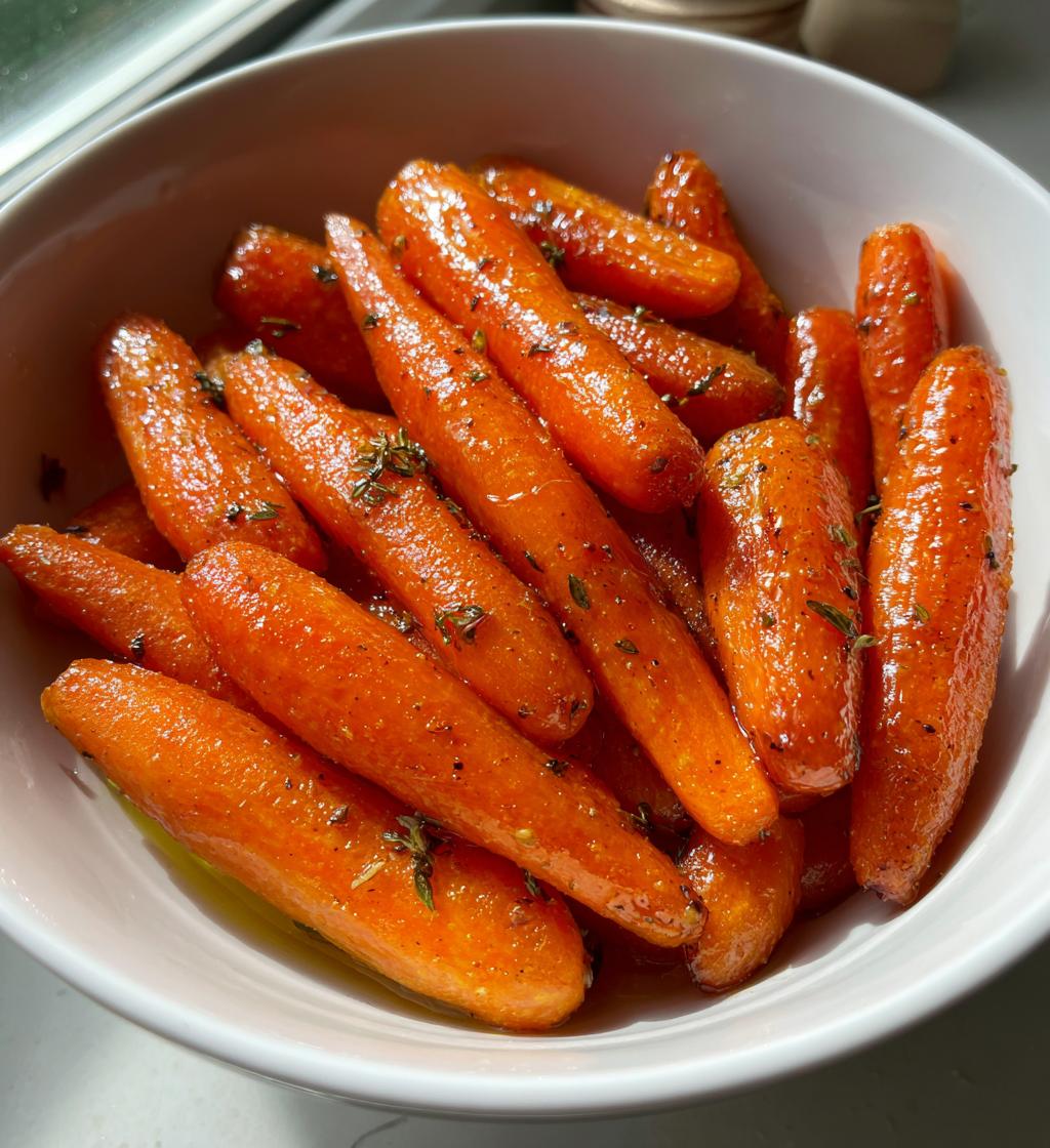 easy honey glazed carrots recipe - detail 1