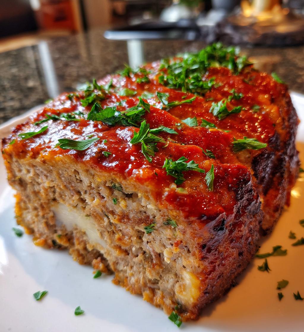 easy italian meatloaf - detail 1