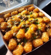 easy weeknight tater tot casserole