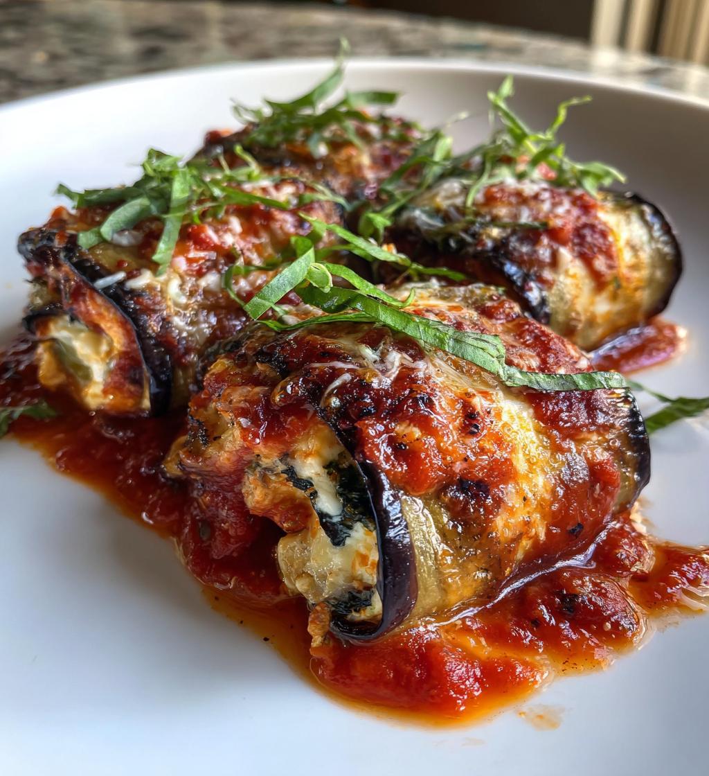 eggplant appetizers roll ups - detail 1