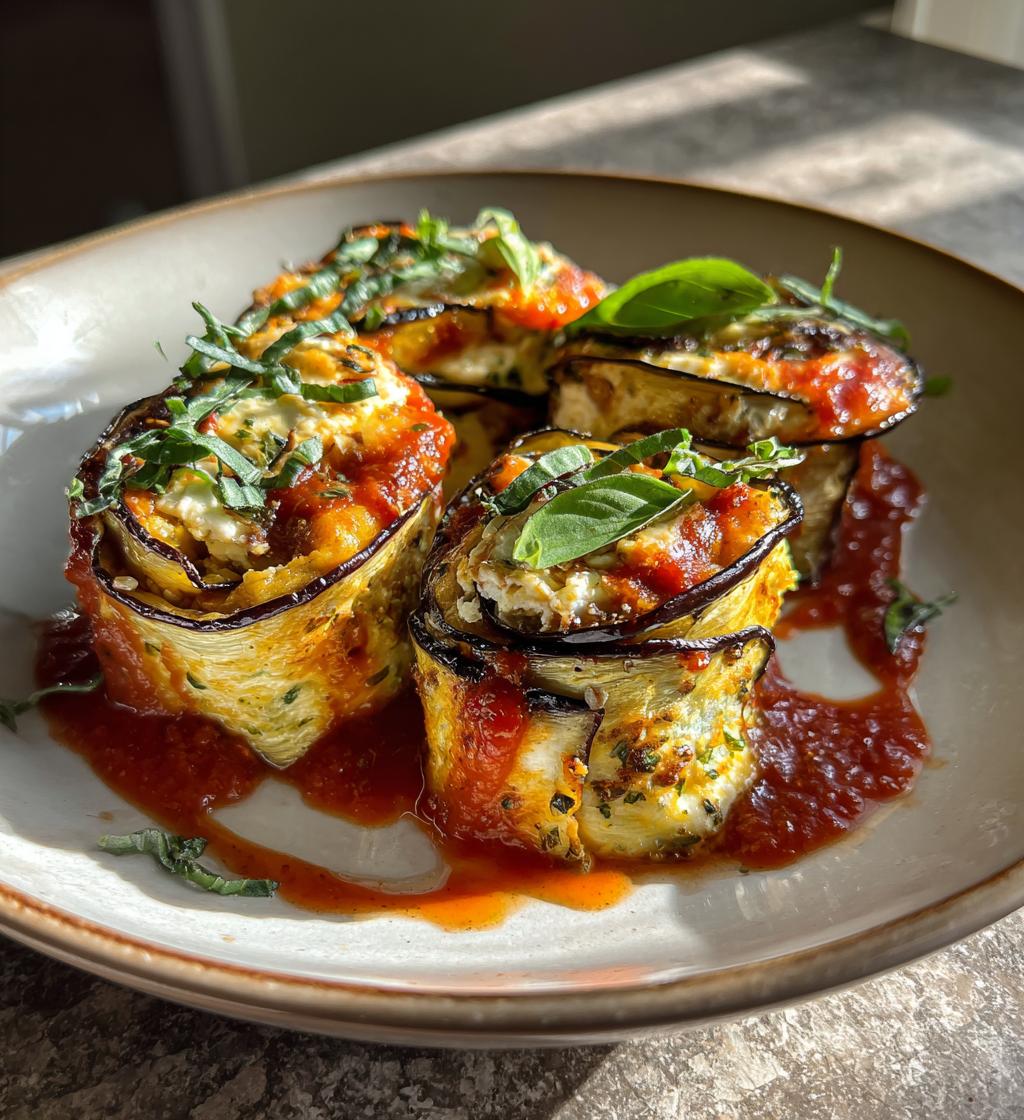 eggplant appetizers roll ups