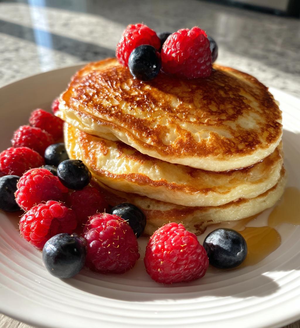 flourless cottage cheese pancakes