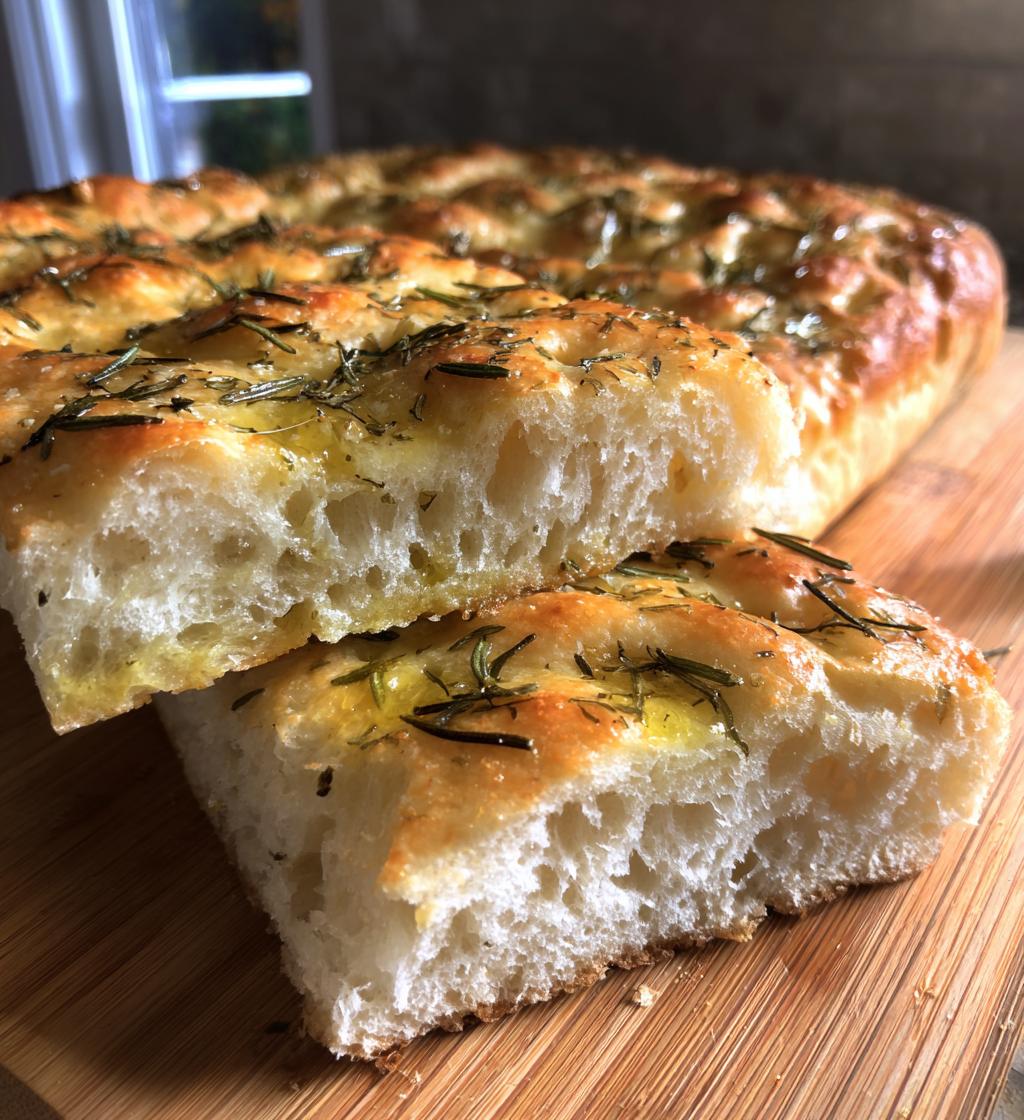 focaccia bread recipe - detail 1