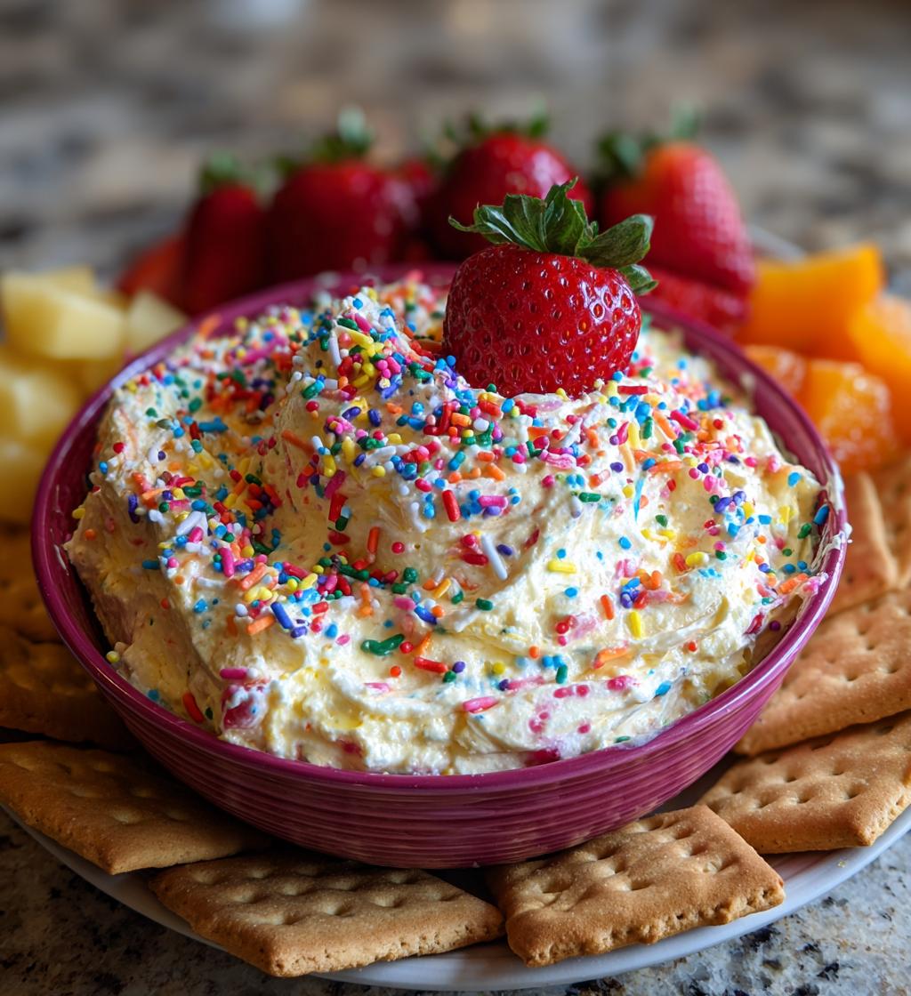 funfetti cake dip