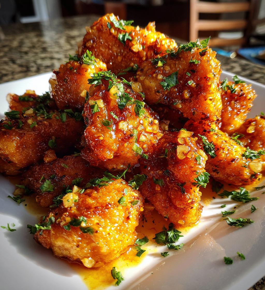 garlic buffalo chicken bites recipe - detail 1