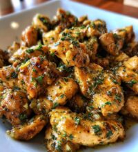 garlic butter chicken bites