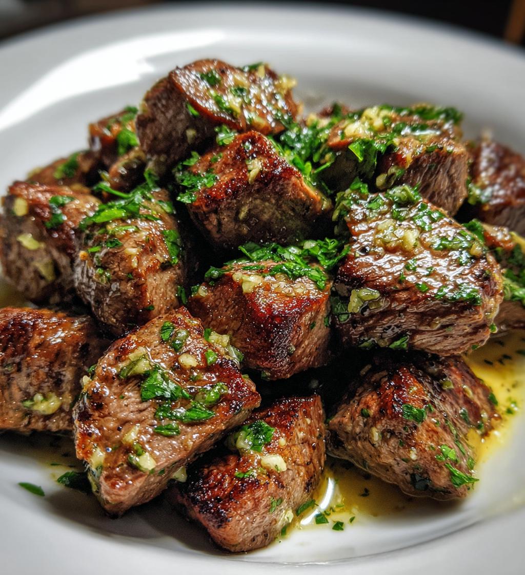 garlic butter steak bites a flavorful and juicy delight