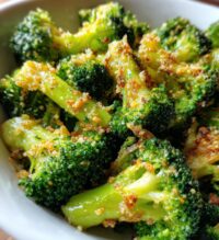 garlic parmesan broccoli