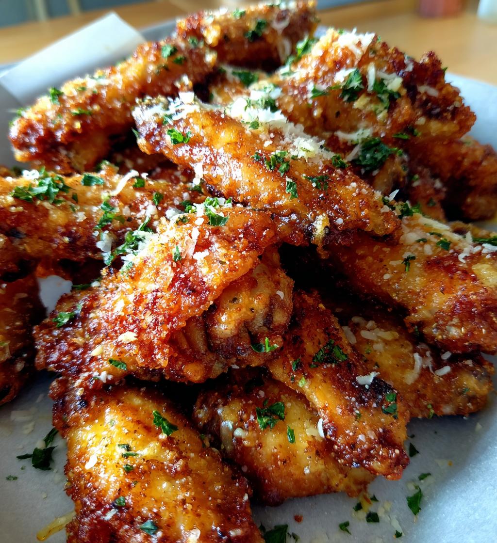 garlic parmesan wings