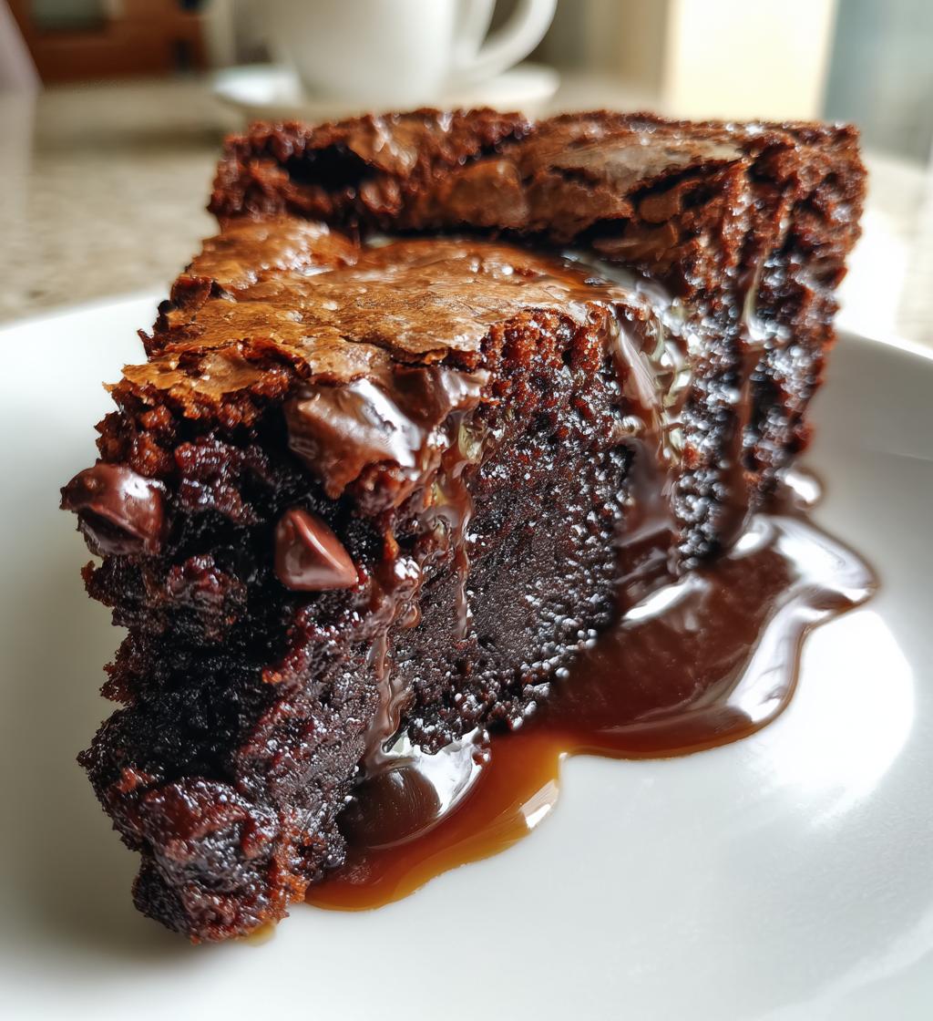 gooey brownie pie