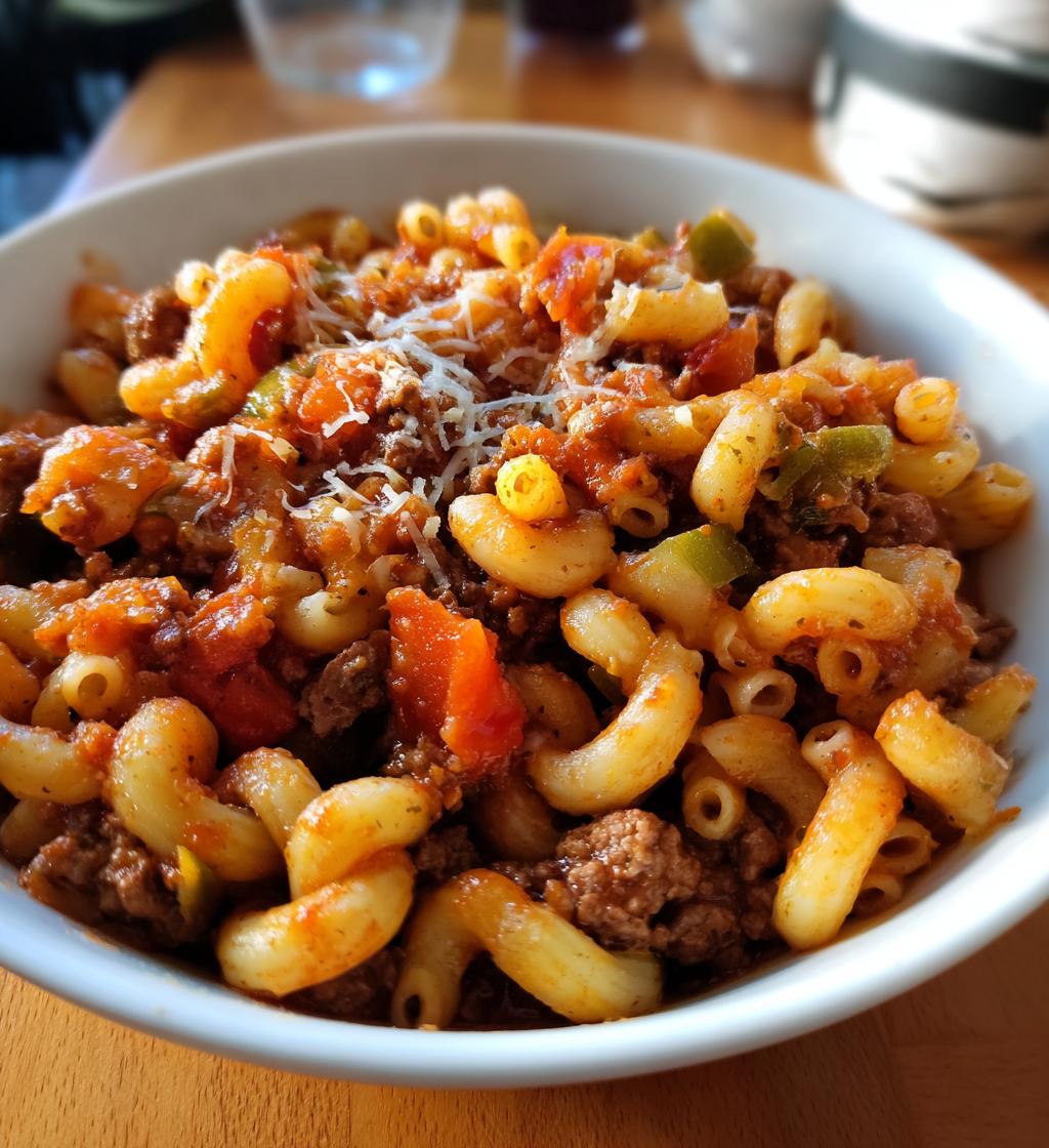 grandmas goulash - detail 1