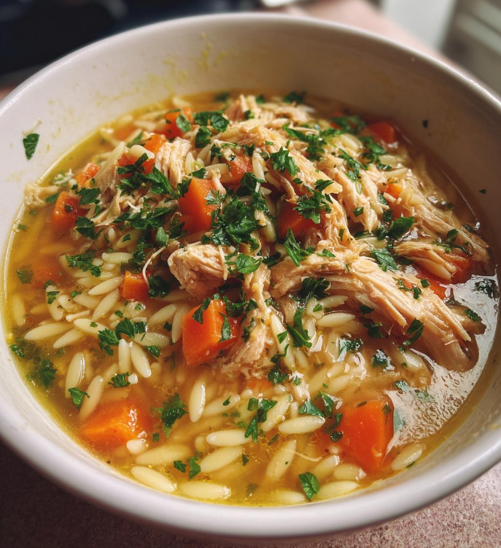 greek lemon chicken soup a comforting and zesty delight - detail 1