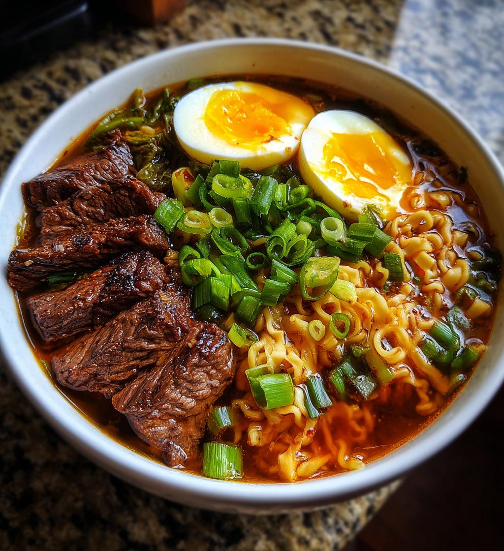 grilled beef korean ramen recipe