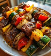 grilled steak kabobs